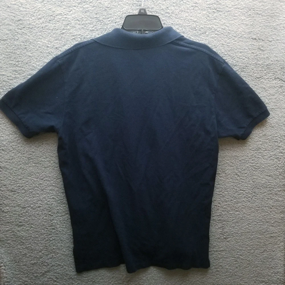 Polo by Ralph Lauren Navy Short Sleeve Polo with Yellow Pony Logo
